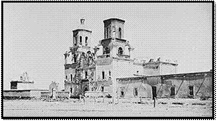 San Xavier Mission in 1887